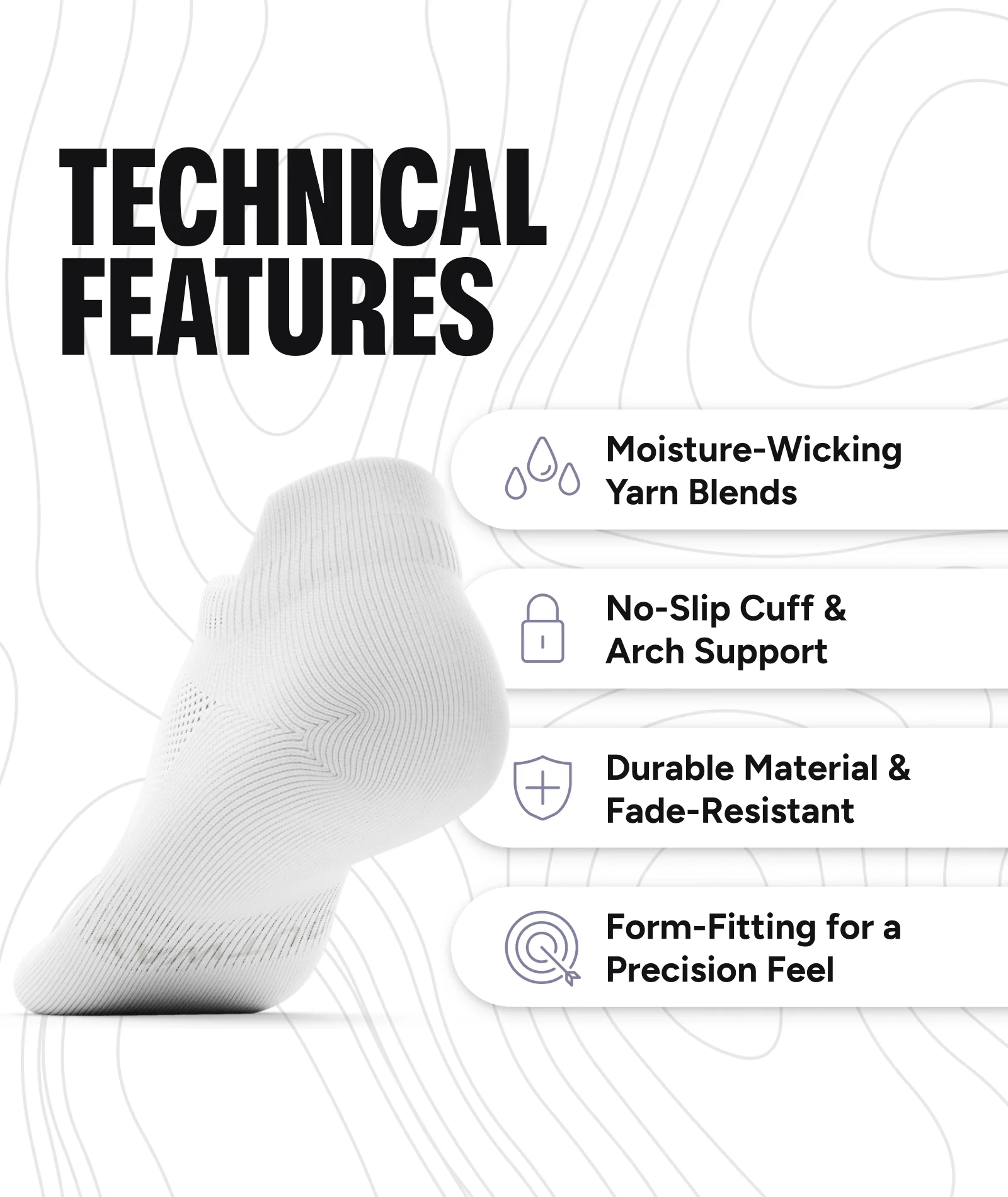 Bamboozled Athletic Ankle Socks - Image 6