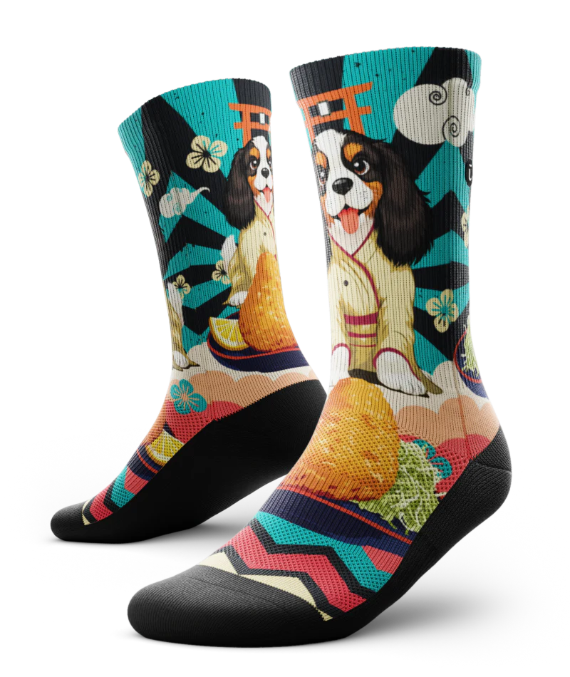 Barkatsu Athletic Crew Socks - Image 2