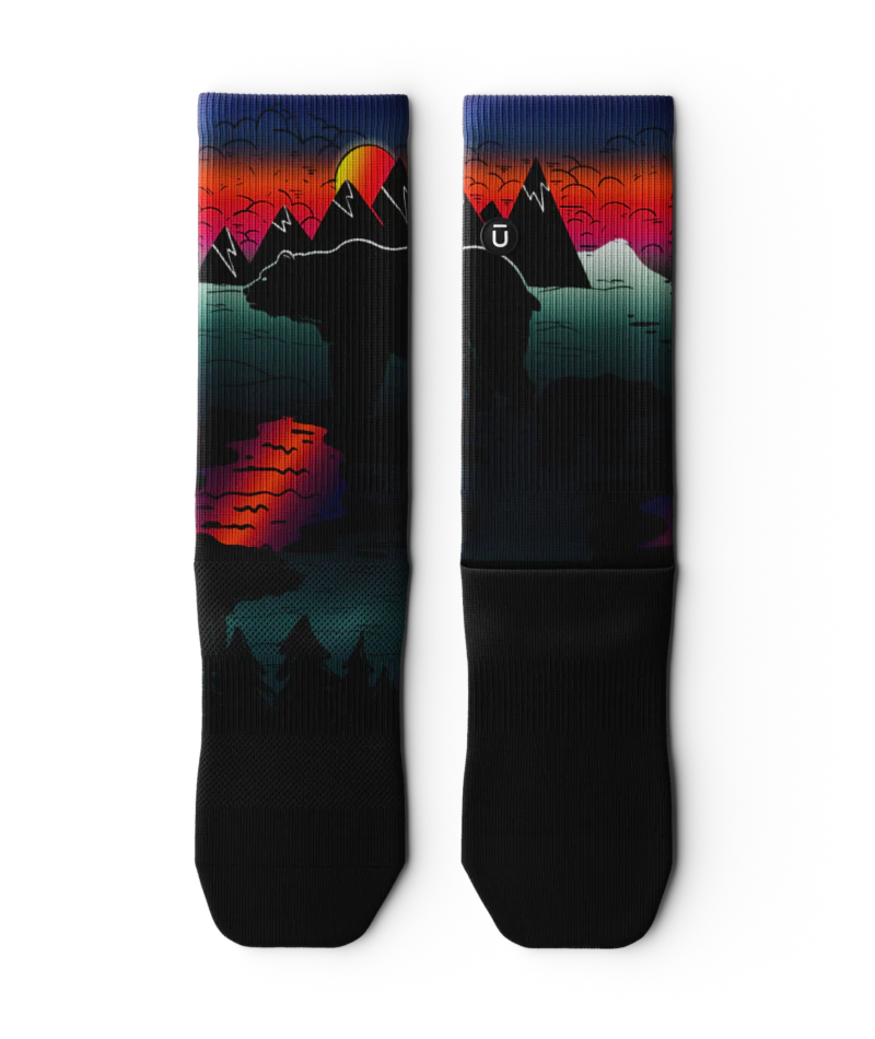 Bear in Mind Athletic Crew Socks