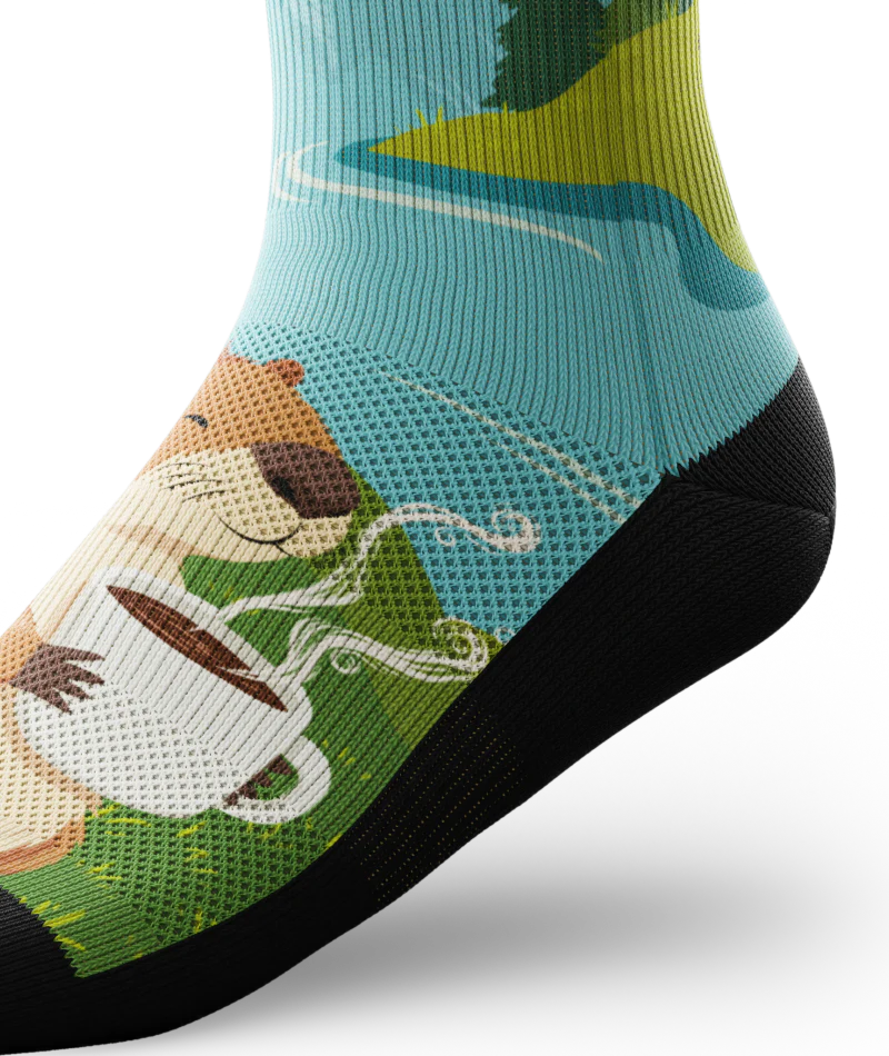 Beaver Buzz Athletic Crew Socks - Image 7