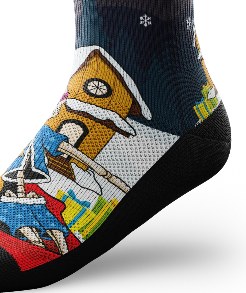 Bony Claus Athletic Crew Socks - Image 5