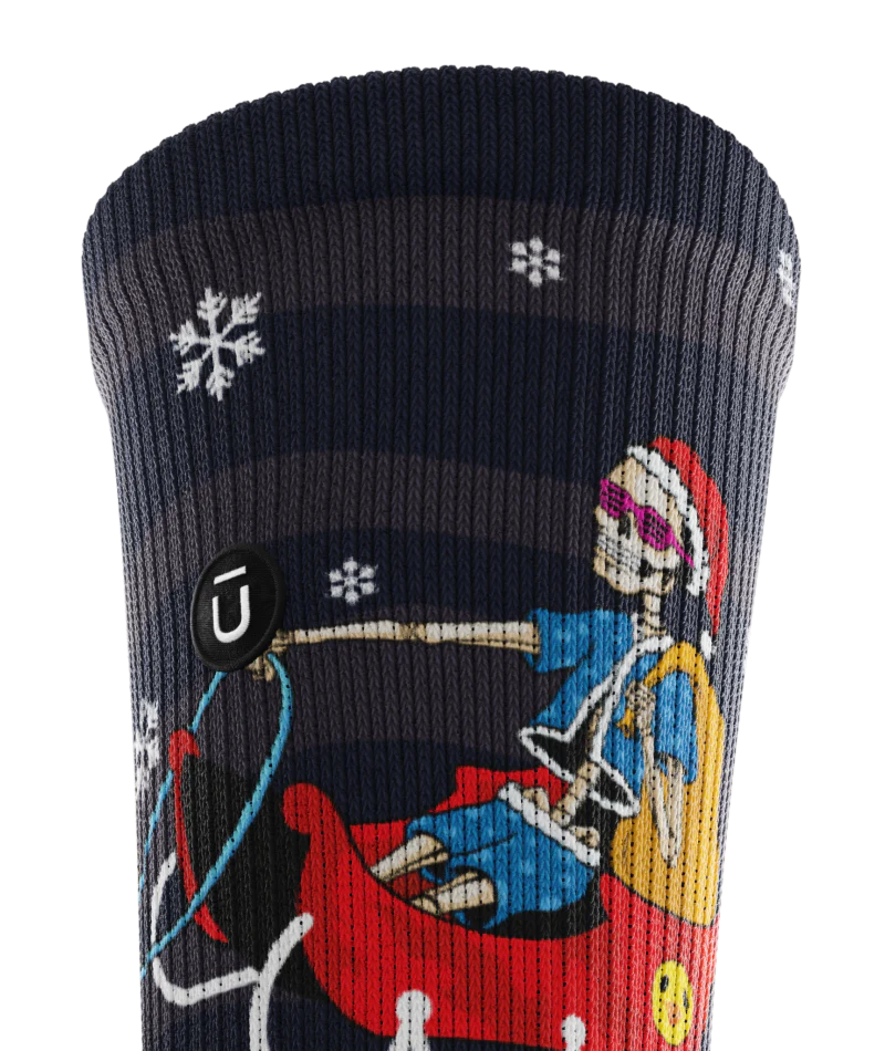 Bony Claus Athletic Crew Socks - Image 6
