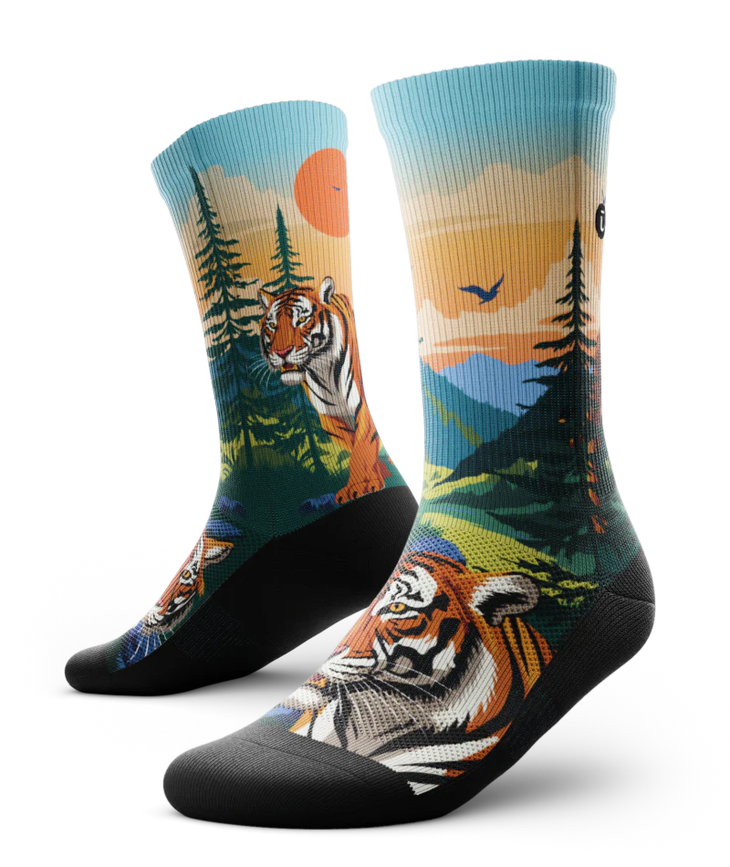 Breathe Wild Athletic Crew Socks - Image 2
