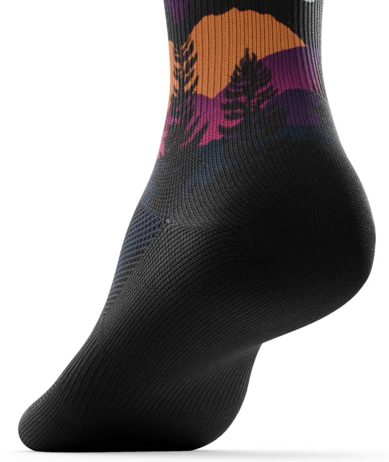 Bright Lights Athletic Quarter Socks - Image 4