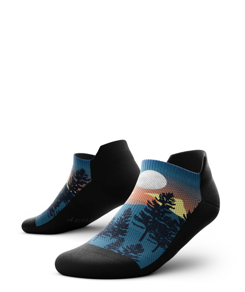 Bright Night Athletic Ankle Socks - Image 2