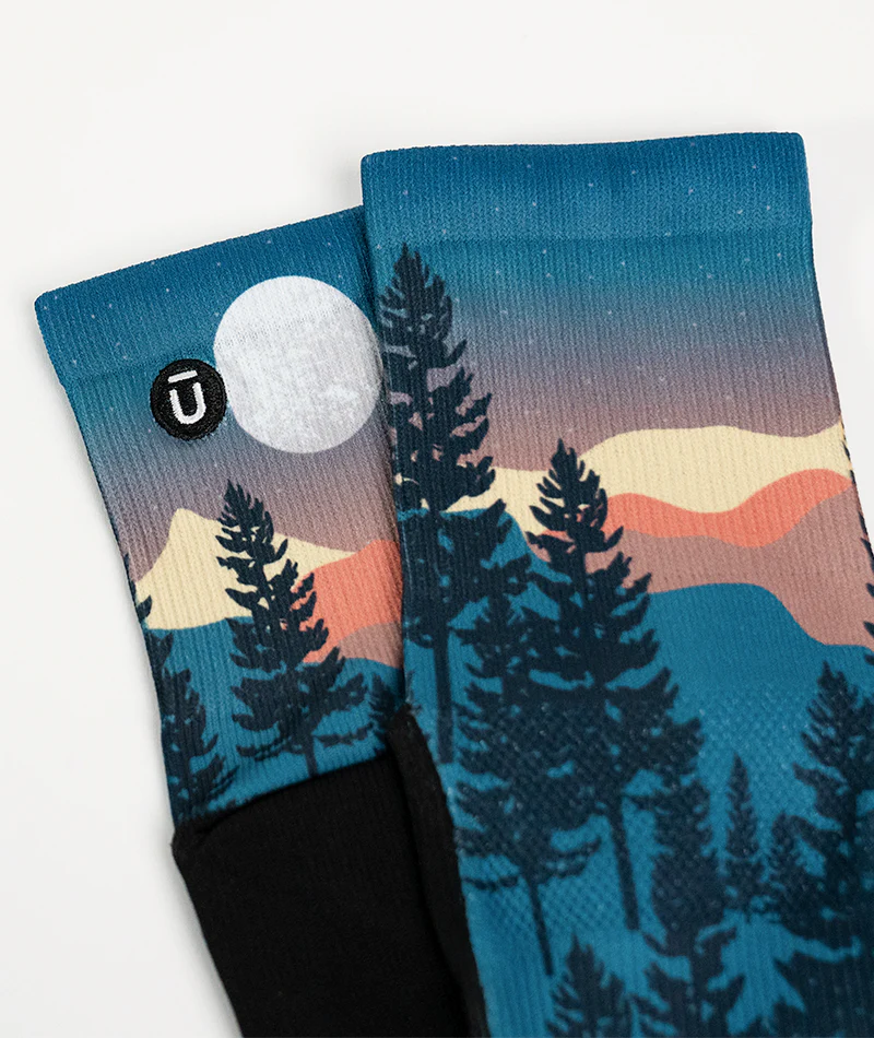 Bright Night Athletic Quarter Socks - Image 6