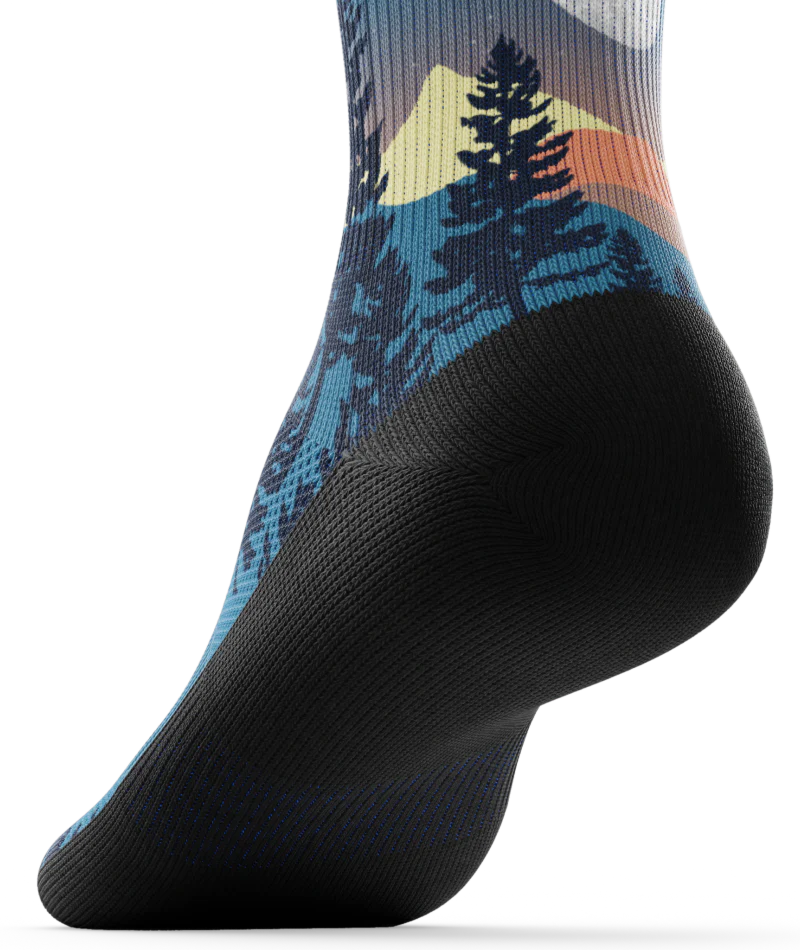Bright Night Athletic Quarter Socks - Image 7