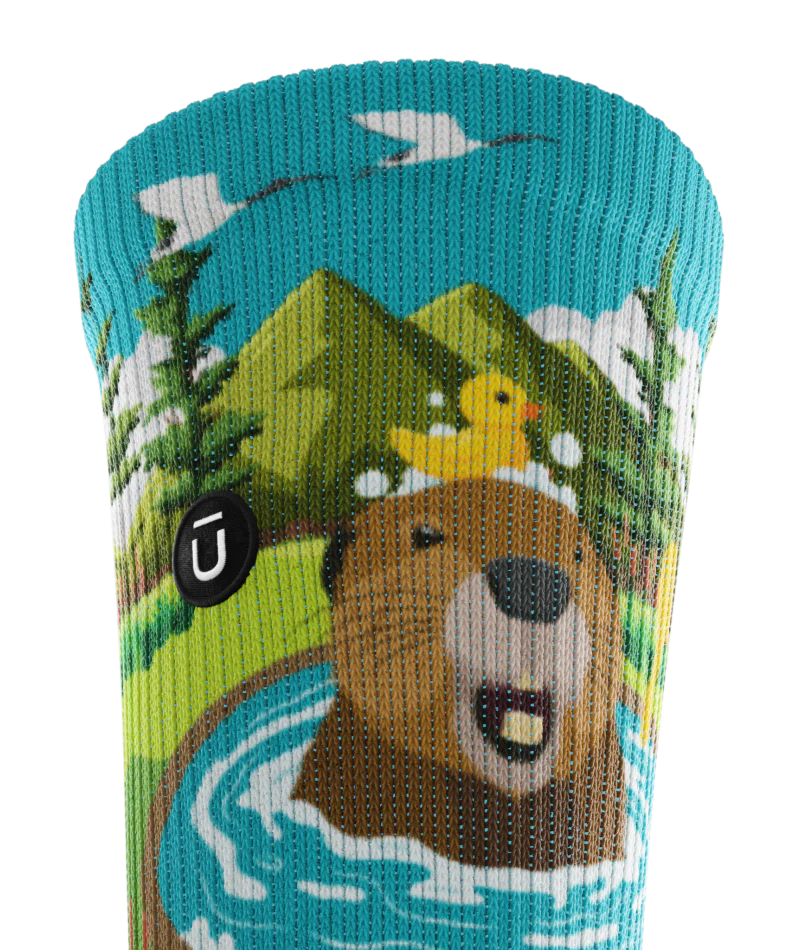 Bubbly Beaver Athletic Crew Socks - Image 8