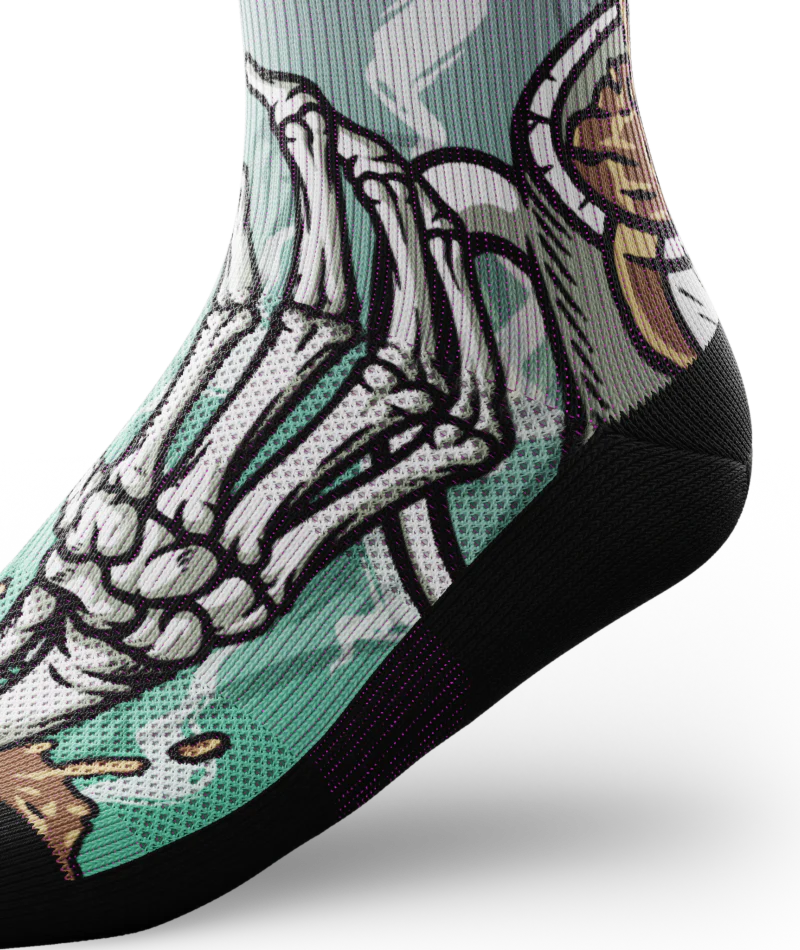 Caffeinated Athletic Knee High Compression Socks - Image 8