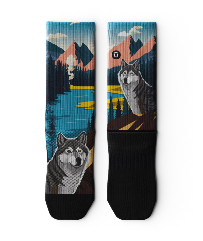 Yellowstone Athletic Crew Socks