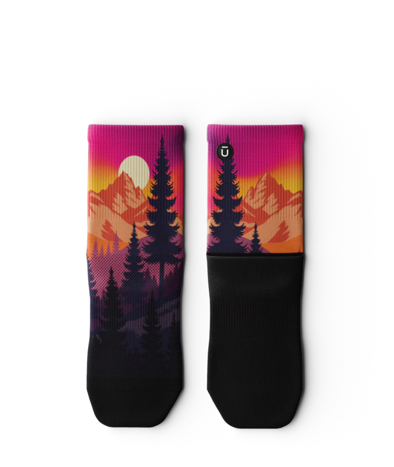 Wild Solstice Athletic Quarter Socks