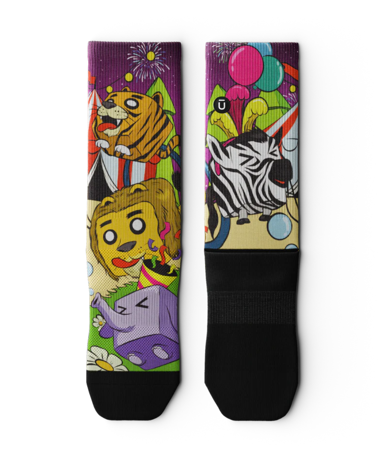 Circus Shot Athletic Crew Socks
