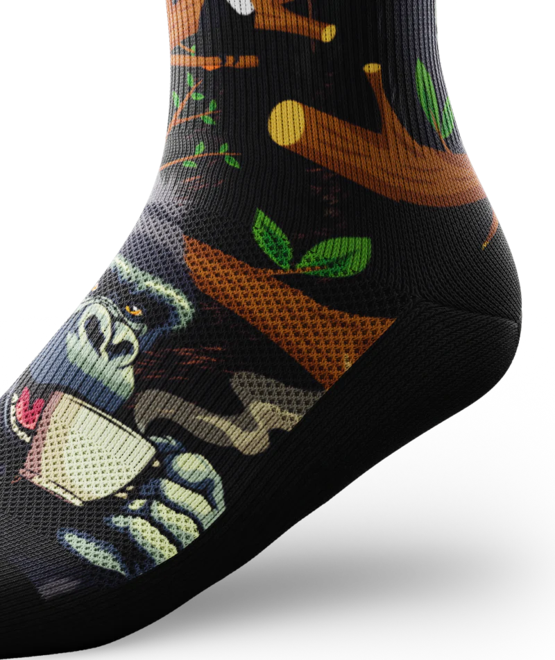 Coffee is Life Athletic Crew Socks - Image 7