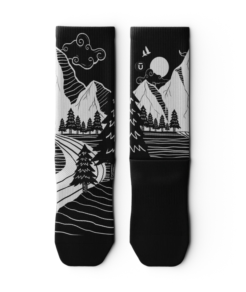 Dark 'N Light Athletic Crew Socks