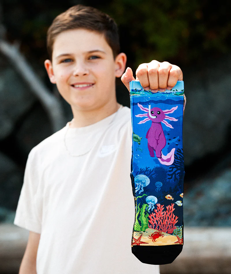 Enchanted Deep Athletic Crew Socks - Image 4