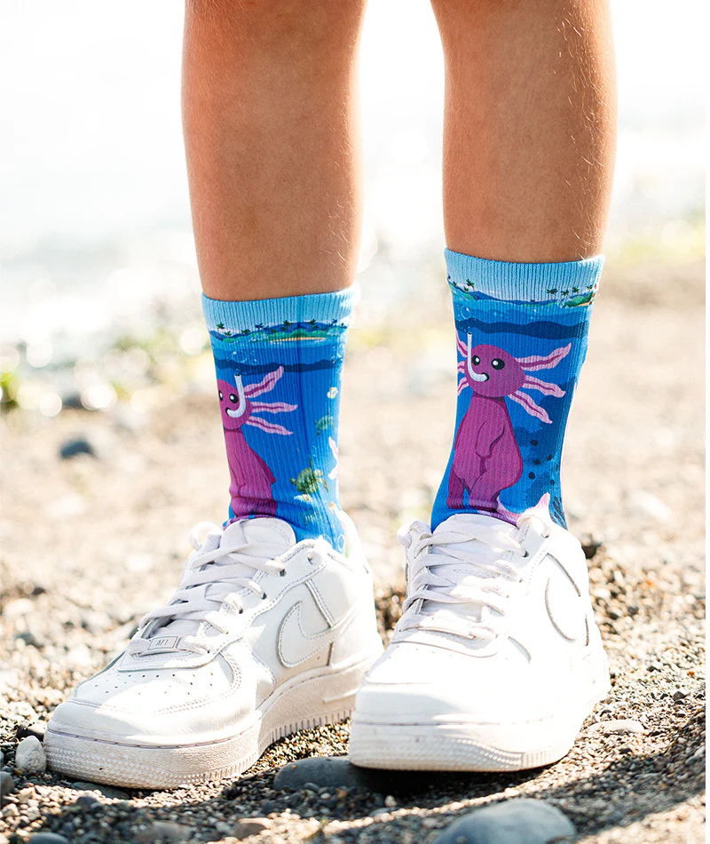 Enchanted Deep Athletic Crew Socks - Image 8