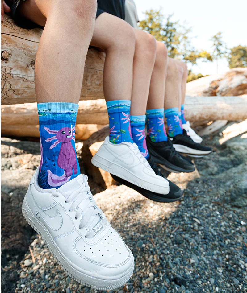 Enchanted Deep Athletic Crew Socks - Image 9