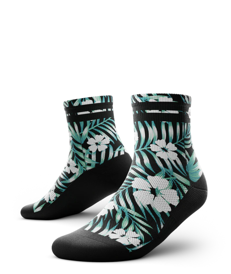 Evergreen Athletic Quarter Socks - Image 2