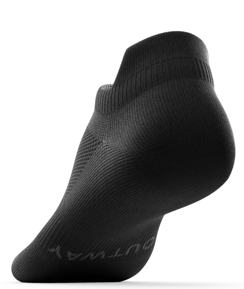 Flagship Black Athletic Ankle Socks 3-Pack - Image 4