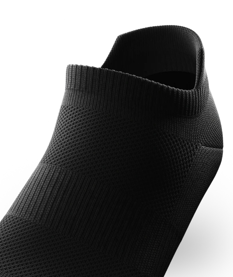 Flagship Black Athletic Ankle Socks 3-Pack - Image 7