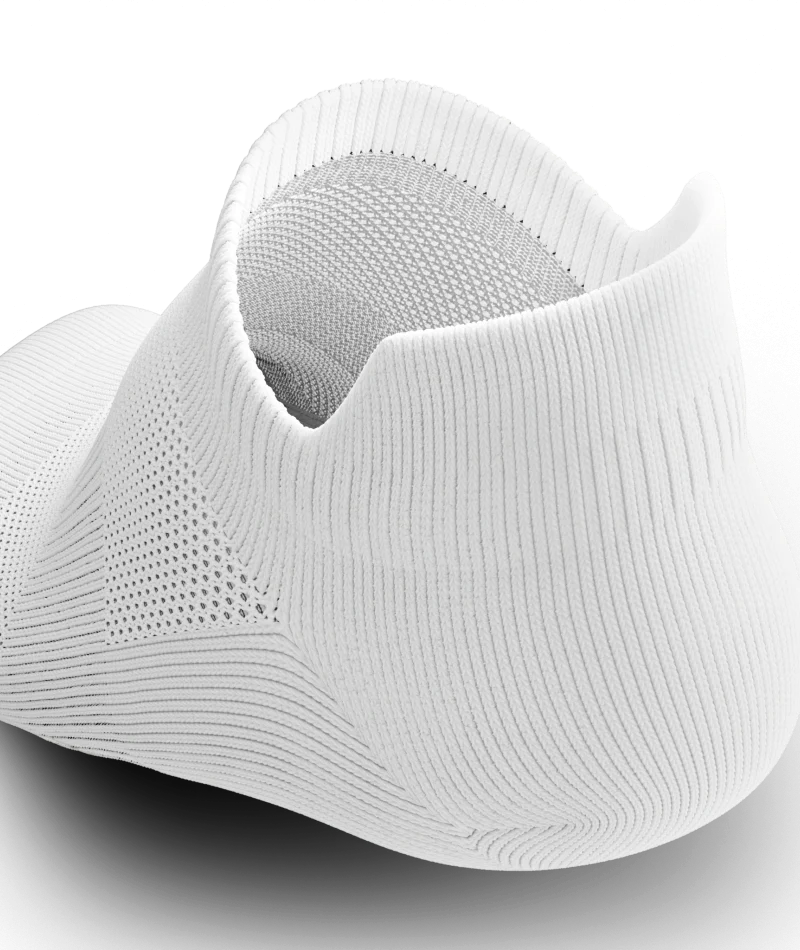 Flagship White Athletic Ankle Socks 6-Pack - Image 8