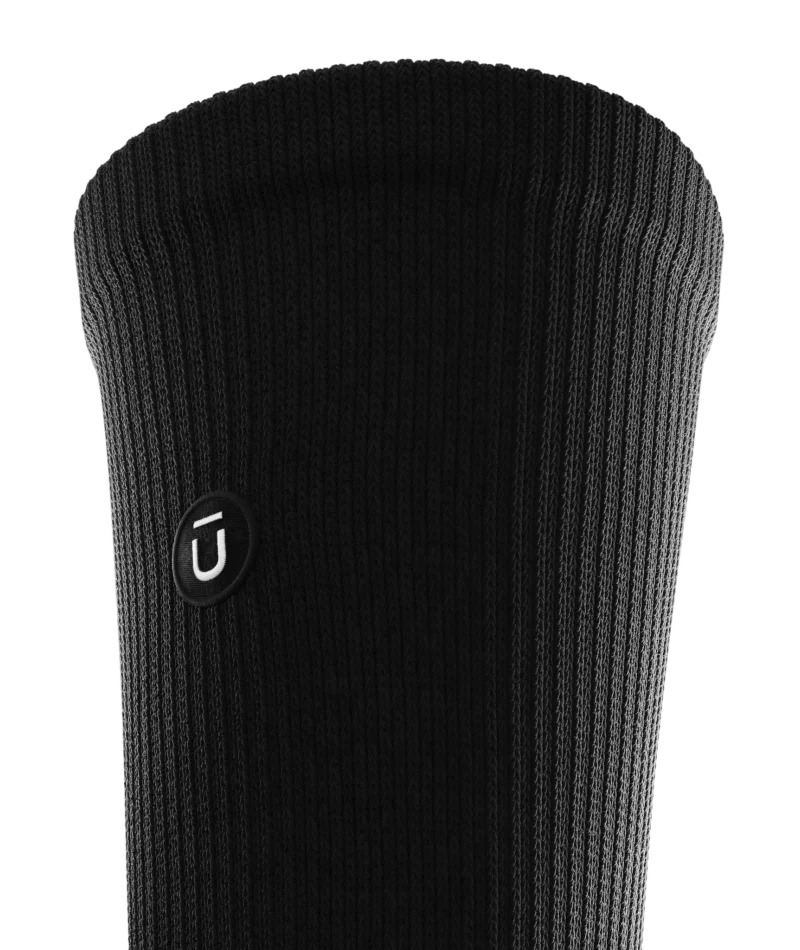 Flagship Black Athletic Crew Socks 6-Pack - Image 8