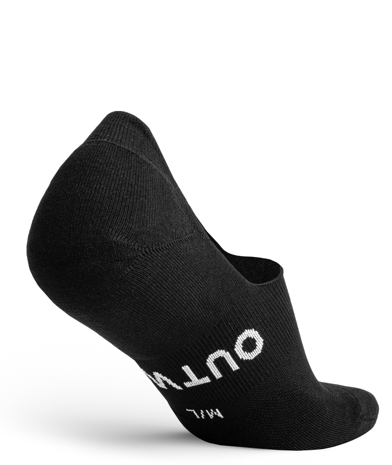 Flagship Black No Show Socks 6-Pack - Image 6