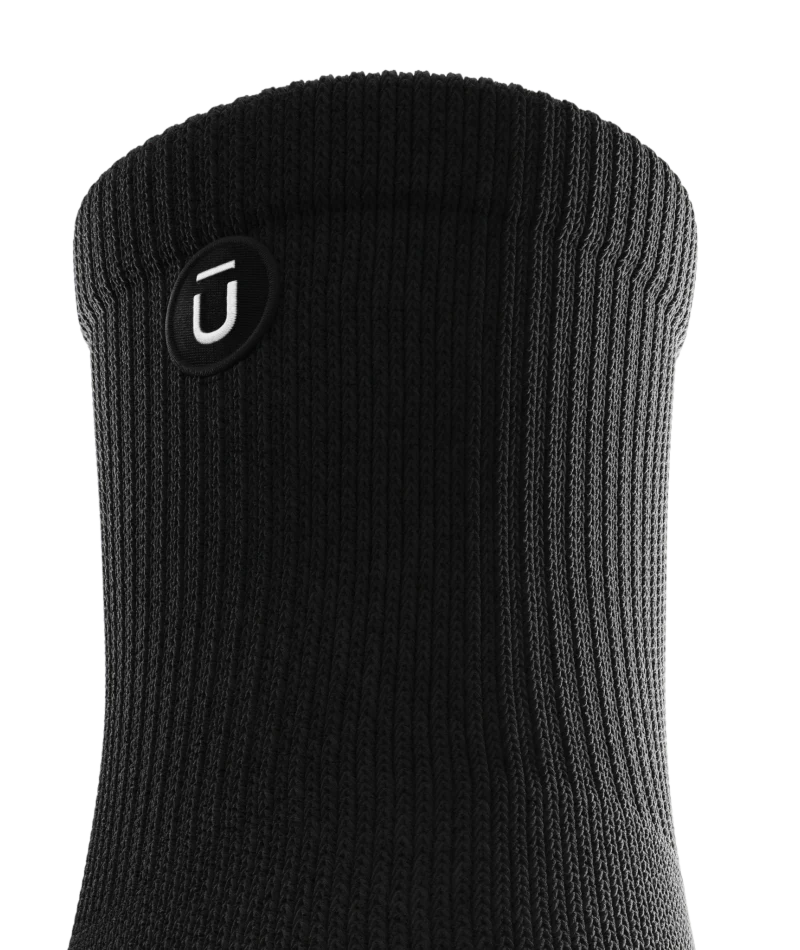 Flagship Black Athletic Quarter Socks 3-Pack - Image 11