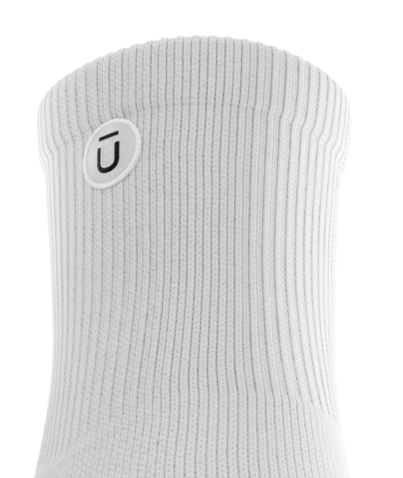 Flagship White Athletic Quarter Socks - Image 8