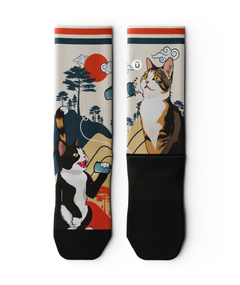 Floppy Fluffy Athletic Crew Socks 3-Pack - Image 6