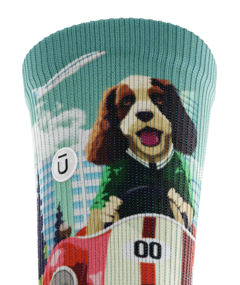 Fur-mula Woof Athletic Crew Socks - Image 8