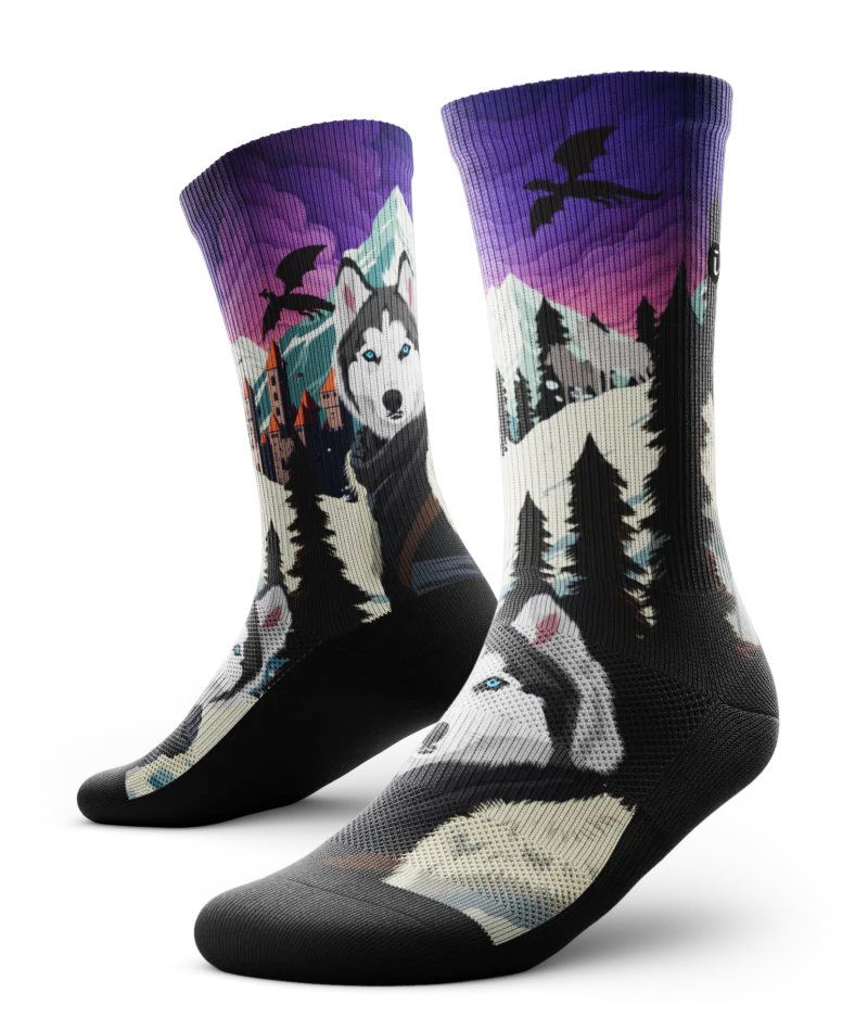 Game of Bones Athletic Crew Socks - Image 2