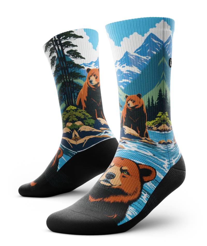 Grizzlies Athletic Crew Socks - Image 2