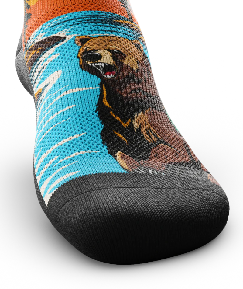 Grizzly Bear Athletic Quarter Socks - Image 6