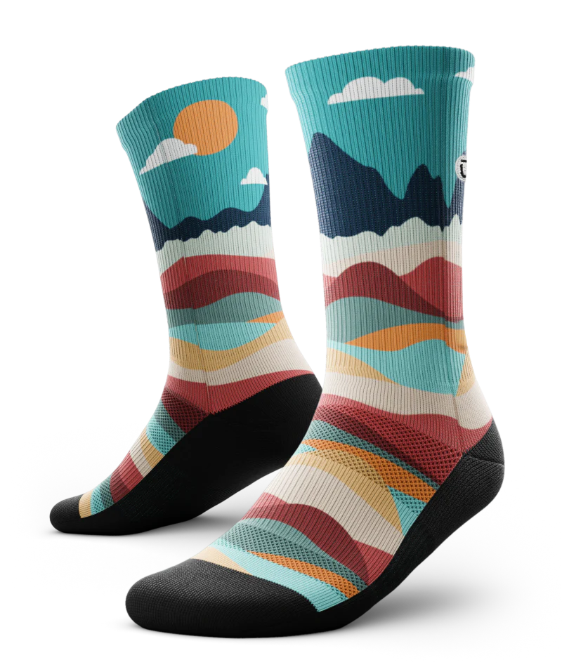 Head In The Clouds Athletic Crew Socks - Image 2