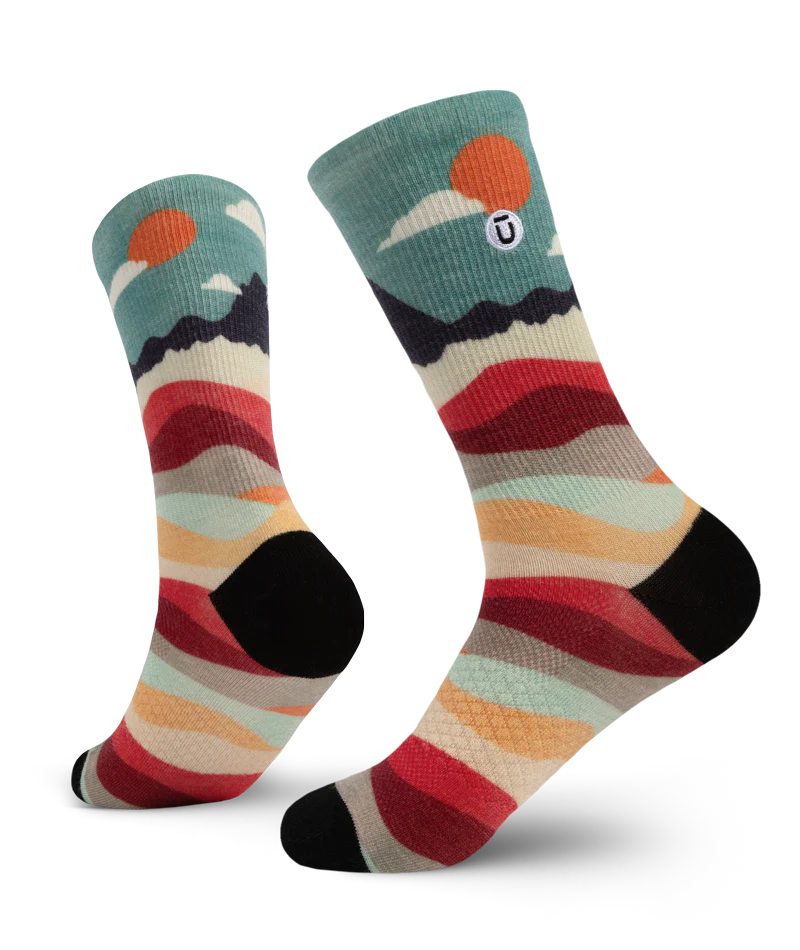 Head In The Clouds Merino Wool Lite Crew Socks