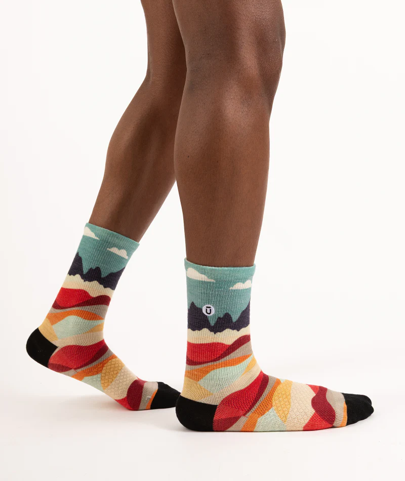 Head In The Clouds Merino Wool Lite Crew Socks - Image 6