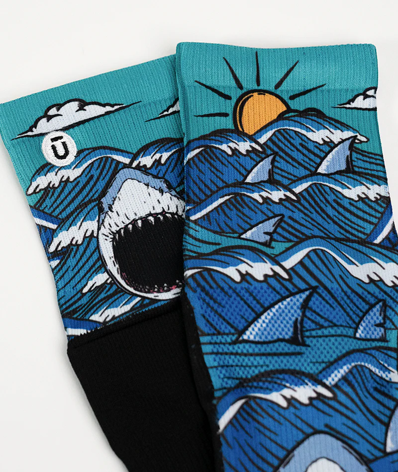 Jaws Athletic Quarter Socks - Image 7