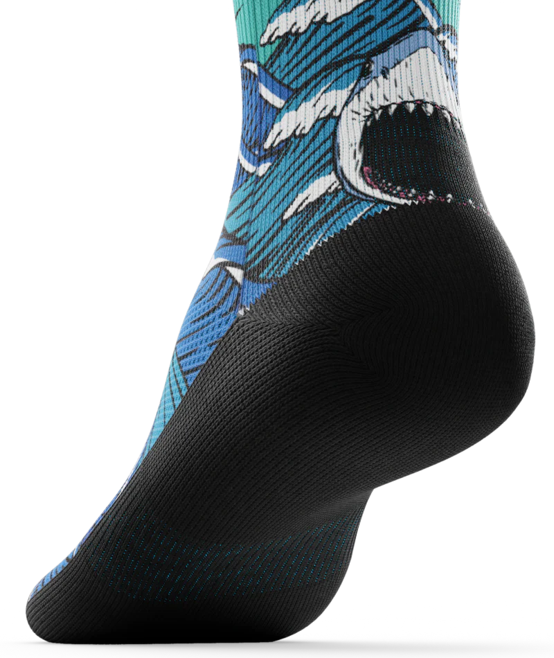 Jaws Athletic Quarter Socks - Image 8