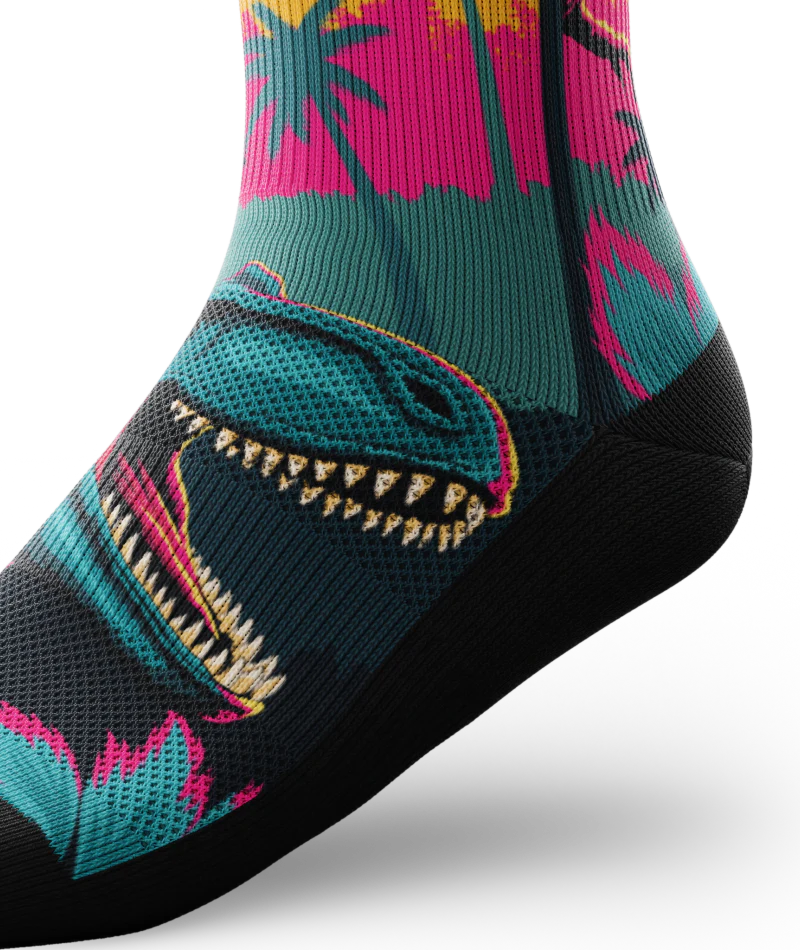 Jurassic Rush Athletic Crew Socks - Image 7