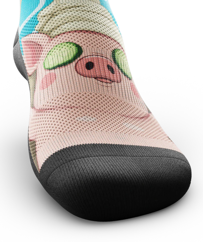 Just Oink It Athletic Crew Socks - Image 6