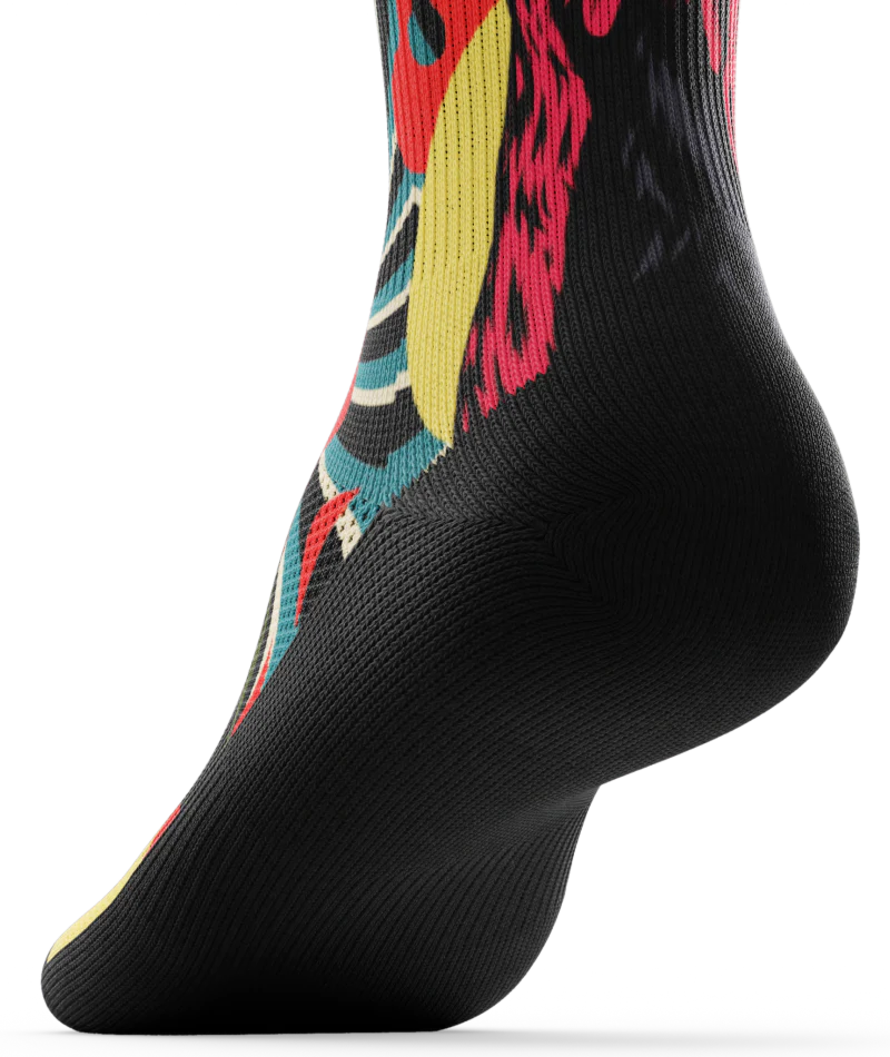 Lava Chicken Athletic Crew Socks - Image 4