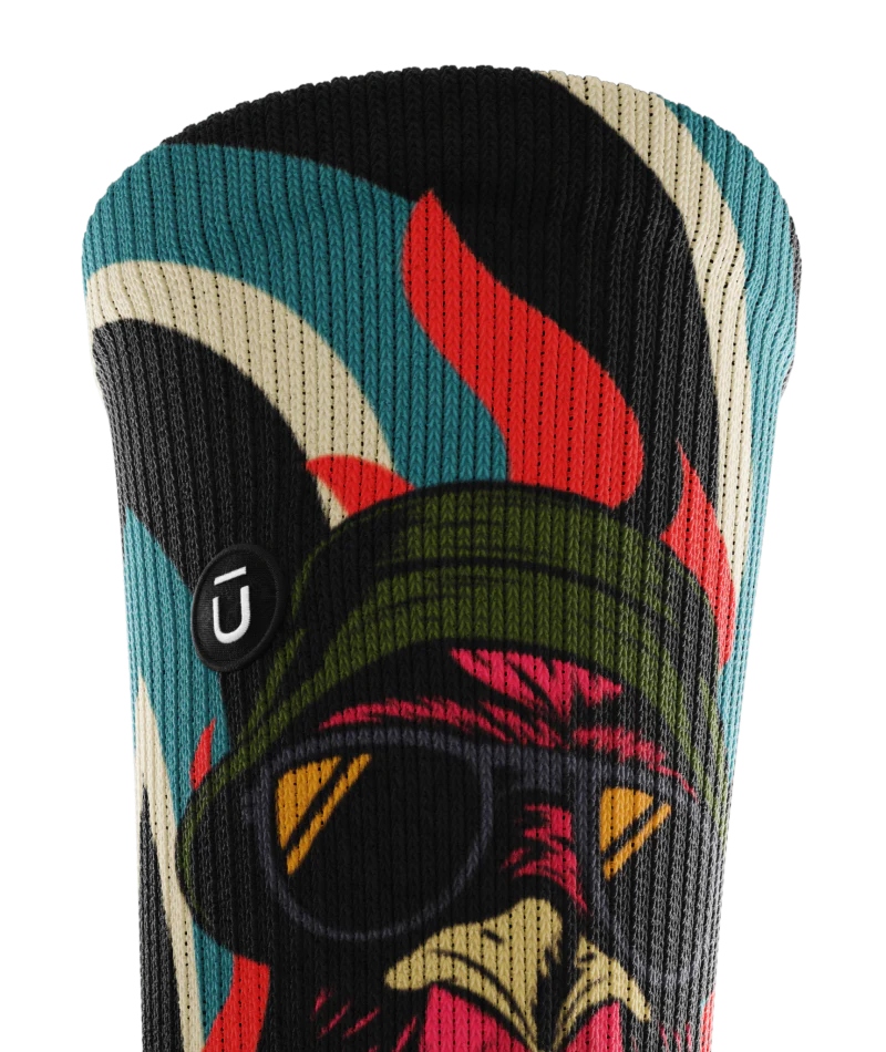Lava Chicken Athletic Crew Socks - Image 8
