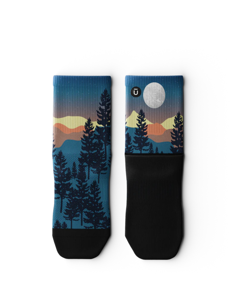Luminous Forest Athletic Quarter Socks 3-Pack - Image 5