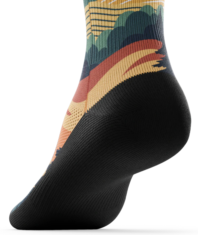 Meandering Athletic Crew Socks - Image 4