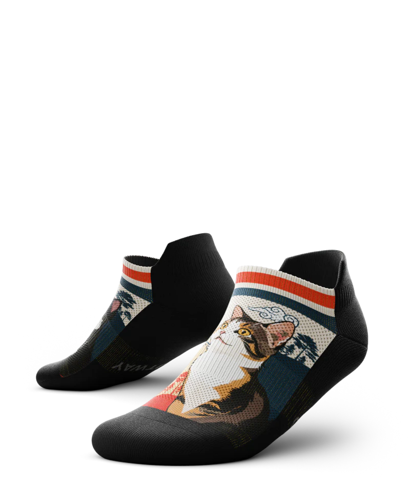 Meow Athletic Ankle Socks - Image 2