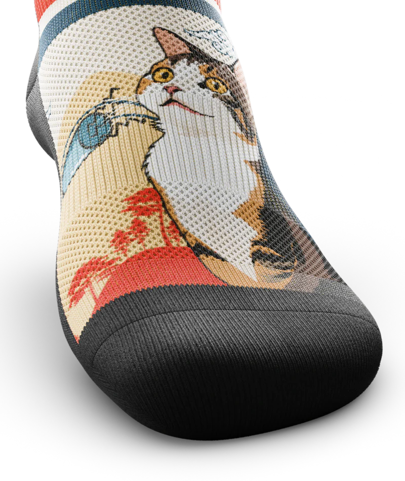 Meow Athletic Ankle Socks - Image 6