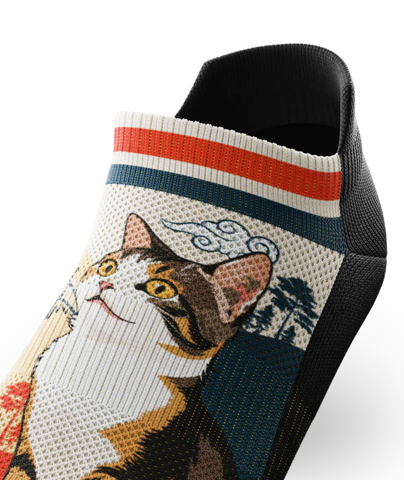 Meow Athletic Ankle Socks - Image 7