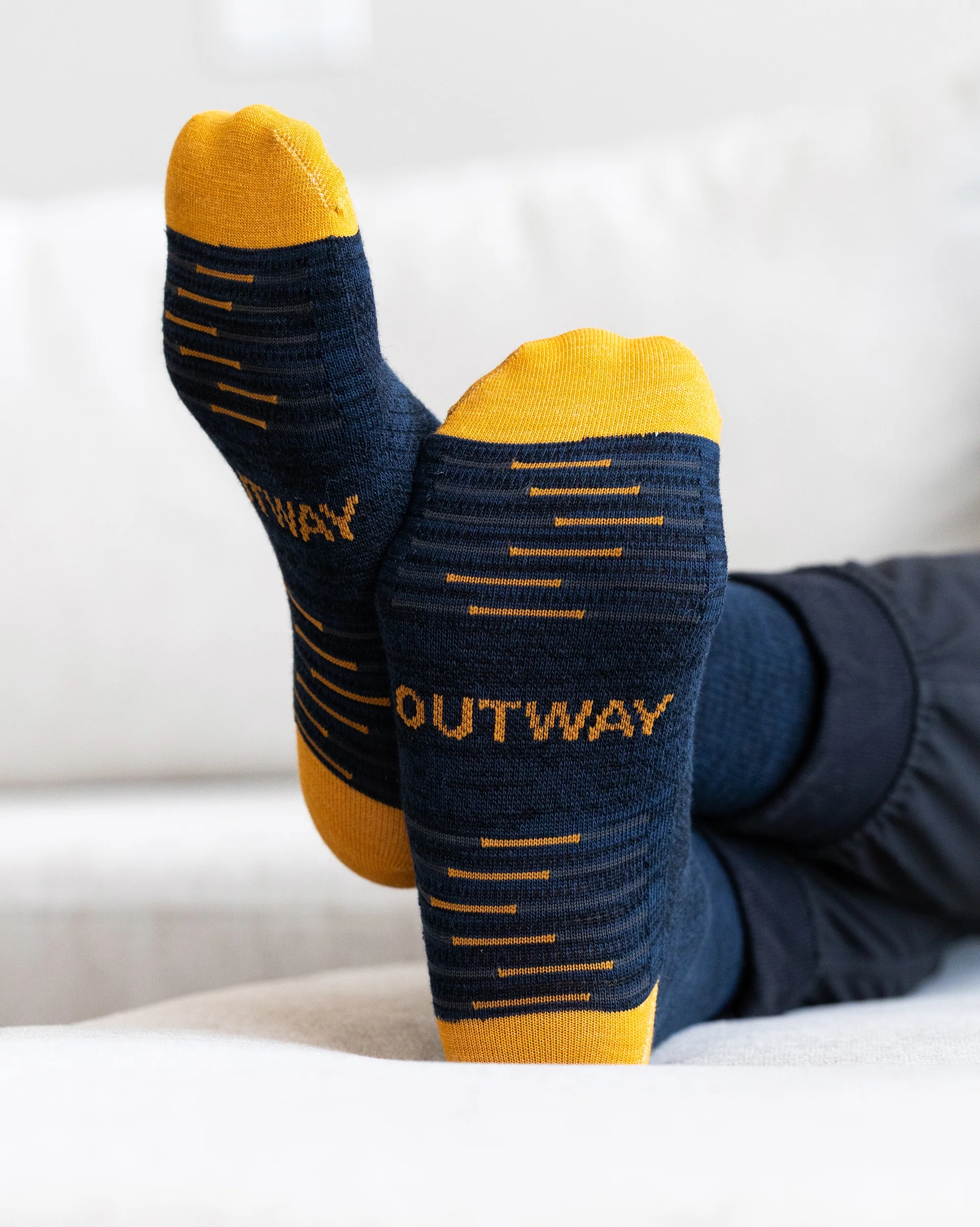Royal Merino Wool Lite Crew Socks - Image 5
