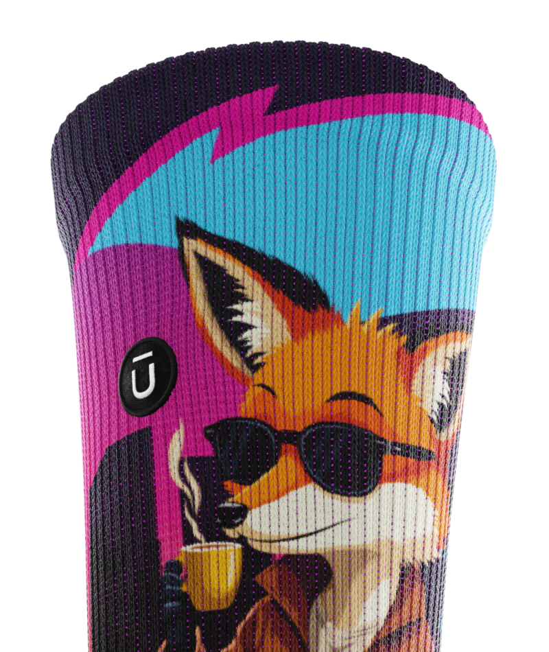 Midnight Fox Athletic Crew Socks - Image 8